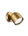 View Ideal Lux Lampa Ścienna DODO AP1 OTTONE Mosiądz 314129