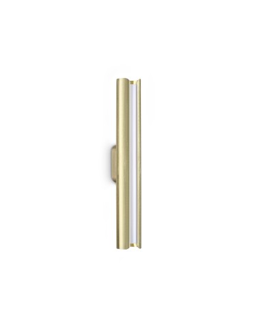 Ideal Lux Lampa Ścienna DORICA AP1 OTTONE Mosiądz 366357