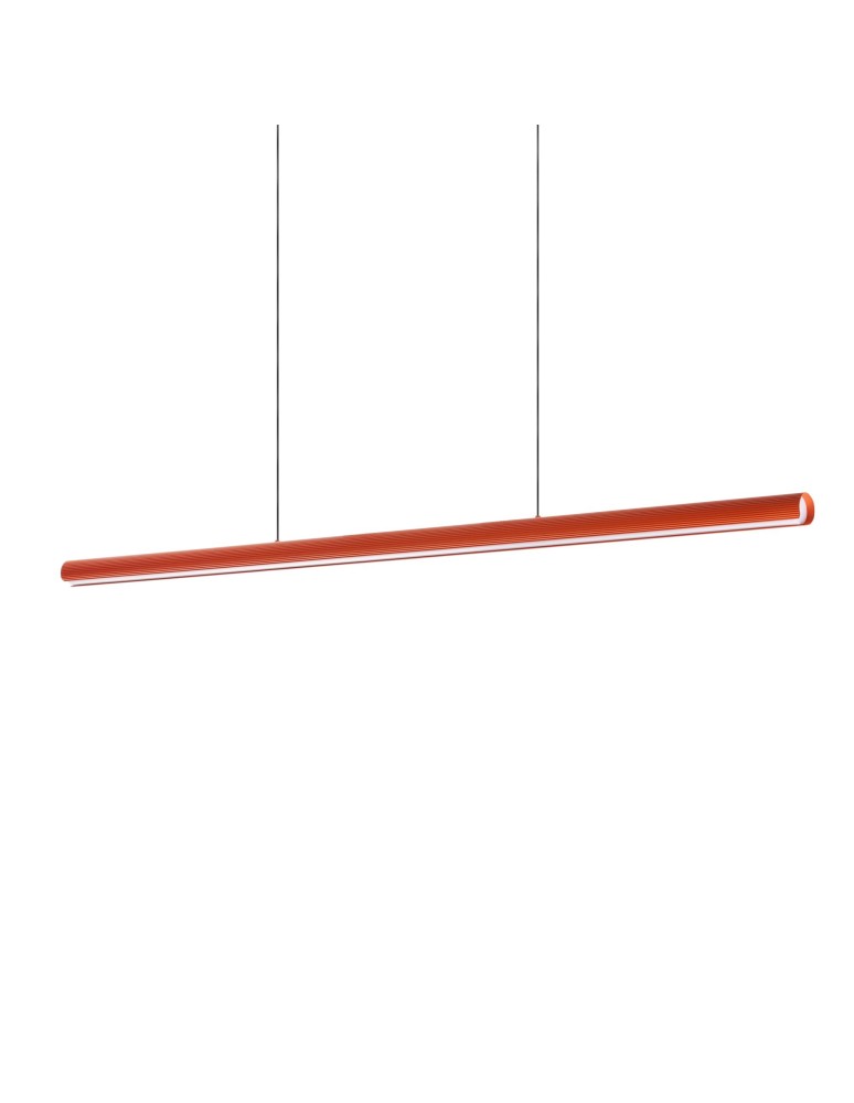 Ideal Lux Lampa Wisząca DORICA SP1 D45 ARANCIONE Pomarańczowy/Pomarańczowy 366418