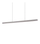 Ideal Lux Lampa Wisząca DORICA SP1 D45 GRIGIO Szary 366463