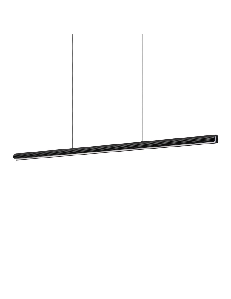 Ideal Lux Lampa Wisząca DORICA SP1 D45 NERO Czarny 366401