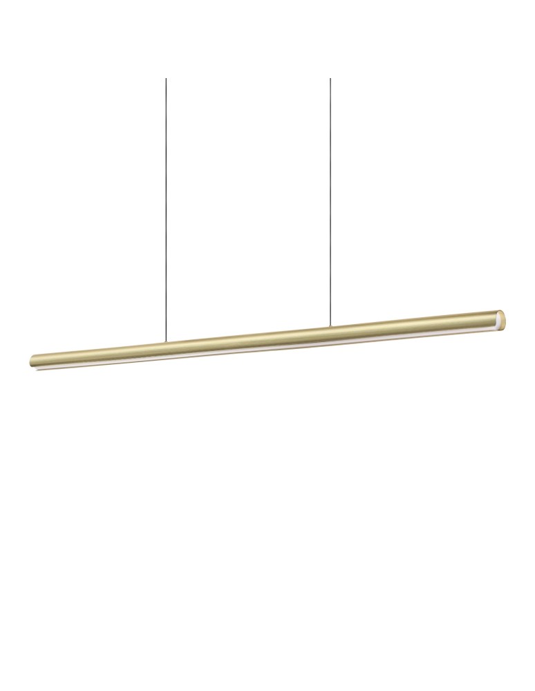 Ideal Lux Lampa Wisząca DORICA SP1 D45 OTTONE Mosiądz 366449