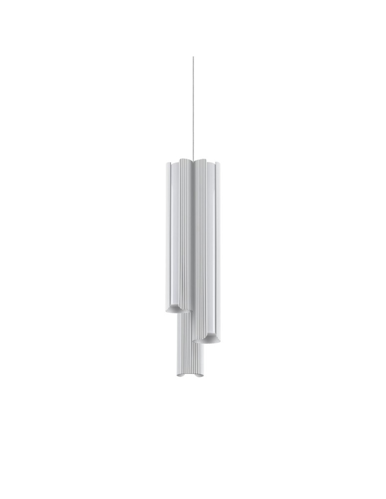 Ideal Lux Lampa Wisząca DORICA SP3 D90 BIANCO Biały 366470