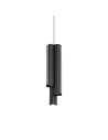 Zobacz Ideal Lux Lampa Wisząca DORICA SP3 D90 NERO Czarny 366487