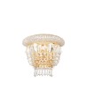 View Ideal Lux Lampa Ścienna DUBAI AP2 OTTONE Mosiądz 201023