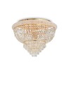 View Ideal Lux Lampa Sufitowa DUBAI PL24 OTTONE Mosiądz/Złoty 243498