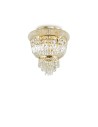 View Ideal Lux Lampa Sufitowa DUBAI PL3 OTTONE Mosiądz 200996
