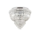 Ideal Lux Lampa Sufitowa DUBAI PL6 CROMO Chrom 207186
