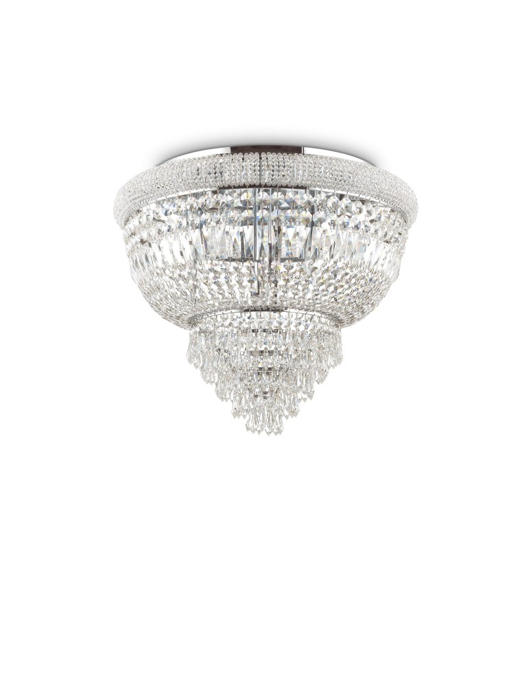 Ideal Lux Lampa Sufitowa DUBAI PL6 CROMO Chrom 207186