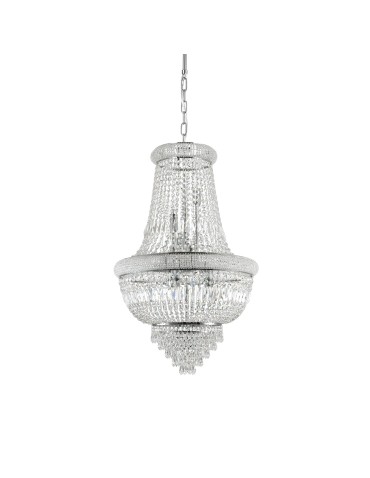 Ideal Lux Lampa Wisząca DUBAI SP10 CROMO Chrom 215969