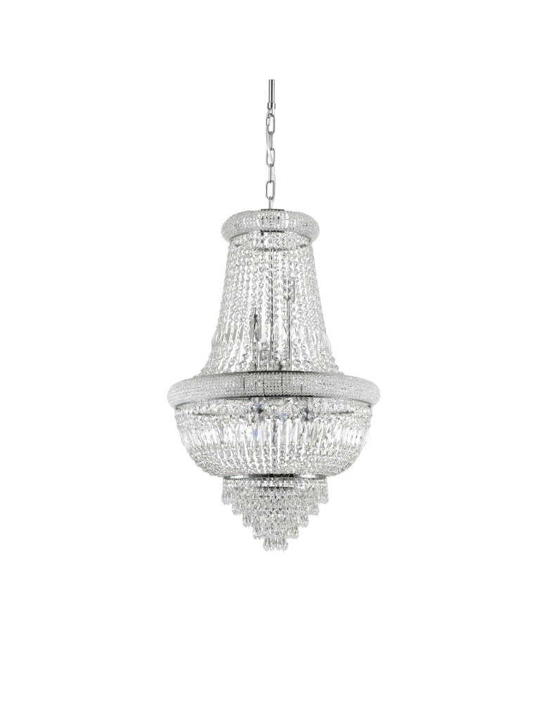 Ideal Lux Lampa Wisząca DUBAI SP10 CROMO Chrom 215969