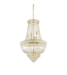 Ideal Lux Lampa Wisząca DUBAI SP10 OTTONE Mosiądz 207216