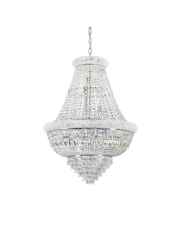Ideal Lux Lampa Wisząca DUBAI SP24 CROMO Chrom 243597