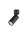 View Ideal Lux Lampa Ścienna DYNAMITE AP1 MINI ROUND NERO Czarny 347646