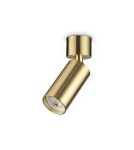 Ideal Lux Lampa Ścienna DYNAMITE AP1 MINI ROUND OTTONE Mosiądz 347653