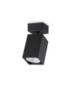 View Ideal Lux Lampa Ścienna DYNAMITE AP1 SQUARE NERO Czarny 371191