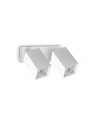 Ideal Lux Lampa Ścienna DYNAMITE AP2 SQUARE BIANCO Biały 371221