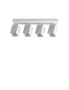 Ideal Lux Lampa Sufitowa DYNAMITE PL4 LINEAR SQUARE BIANCO Biały 367422