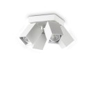 Ideal Lux Lampa Sufitowa DYNAMITE PL4 SQUARE BIANCO Biały 367446