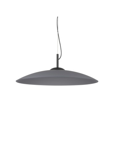 Ideal Lux Lampa Wisząca ECLIPSE SP1 NERO Czarny 338774