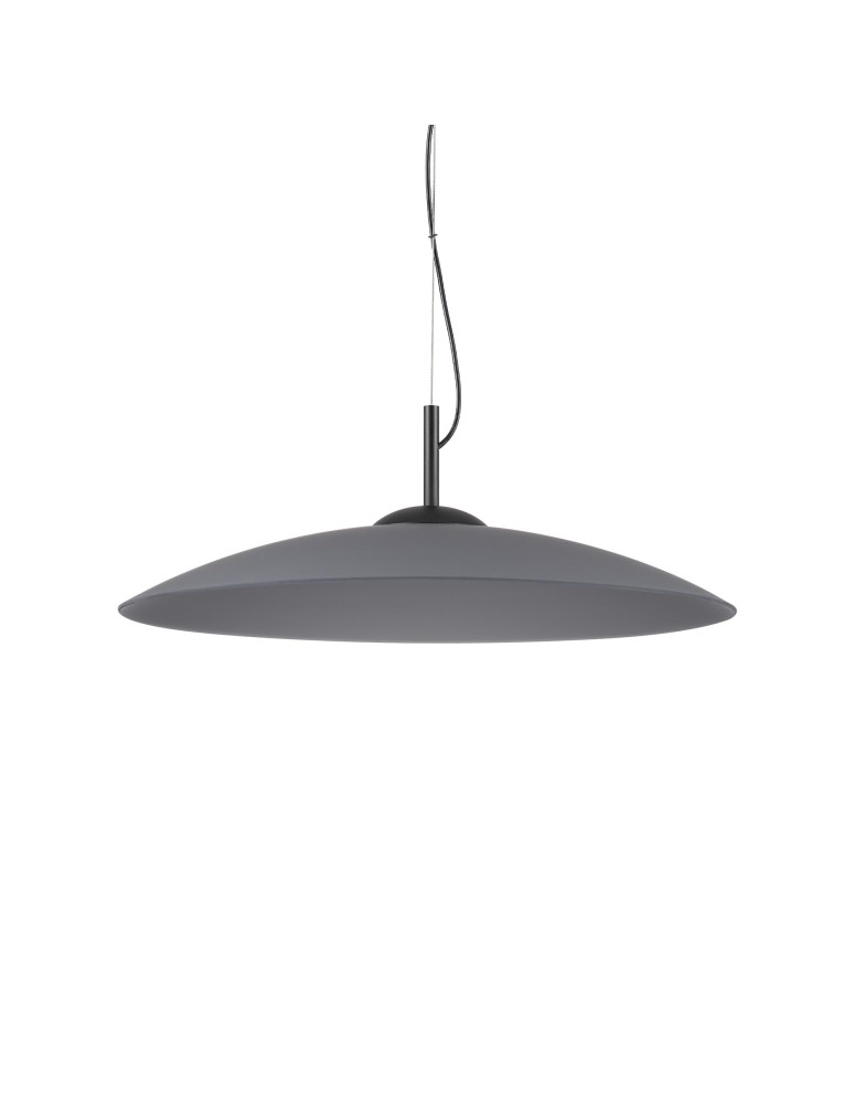 Ideal Lux Lampa Wisząca ECLIPSE SP1 NERO Czarny 338774