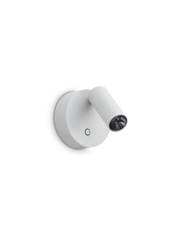 Ideal Lux Lampa Ścienna ELF AP BIANCO Biały 347479