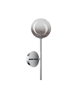 Ideal Lux Lampa Ścienna EQUINOXE AP1 FUME' SFUMATO Chrom 345338