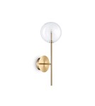 Ideal Lux Lampa Ścienna EQUINOXE AP1 OTTONE Mosiądz 200149 Ideal Lux Lampa Ścienna EQUINOXE AP1 OTTONE Mosiądz 200149
