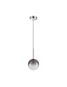 Zobacz Ideal Lux Lampa Wisząca EQUINOXE SP1 D15 FUME' SFUMATO Chrom 326351