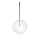 Ideal Lux Lampa Wisząca EQUINOXE SP1 D25 OTTONE Mosiądz 277394 Ideal Lux Lampa Wisząca EQUINOXE SP1 D25 OTTONE Mosiądz 277394