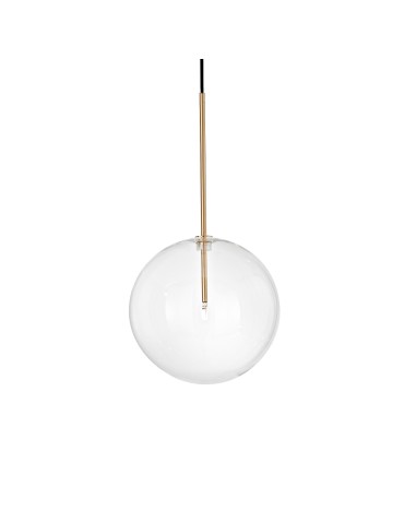Ideal Lux Lampa Wisząca EQUINOXE SP1 D25 OTTONE Mosiądz 277394