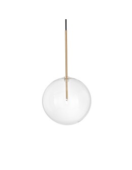 Ideal Lux Lampa Wisząca EQUINOXE SP1 D25 OTTONE Mosiądz 277394