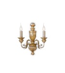 Ideal Lux Lampa Ścienna FIRENZE AP2 ORO Złoty 020846