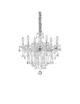 Ideal Lux Lampa Wisząca FLORIAN SP6 CROMO Chrom 035628