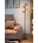 Lampy podłogowe - Lucide TYCHO  Podłogowa 4xG9 czarny czarny szary 45774/04/30 - produkt 13