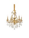 View Ideal Lux Lampa Wisząca GIOCONDA SP6 ORO Złoty 060507
