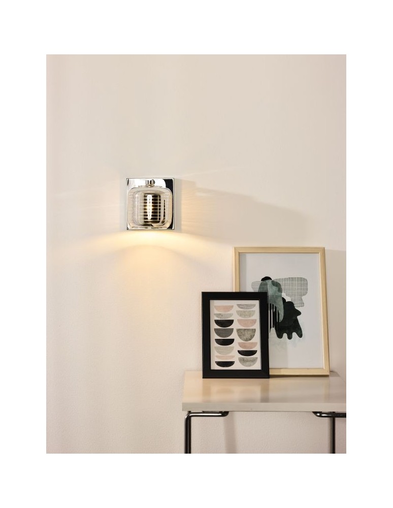 Kinkiety - Lucide ERYN  Ścienna 1xG9 chrom 70284/01/11 - produkt kolory-swiatla.pl 8