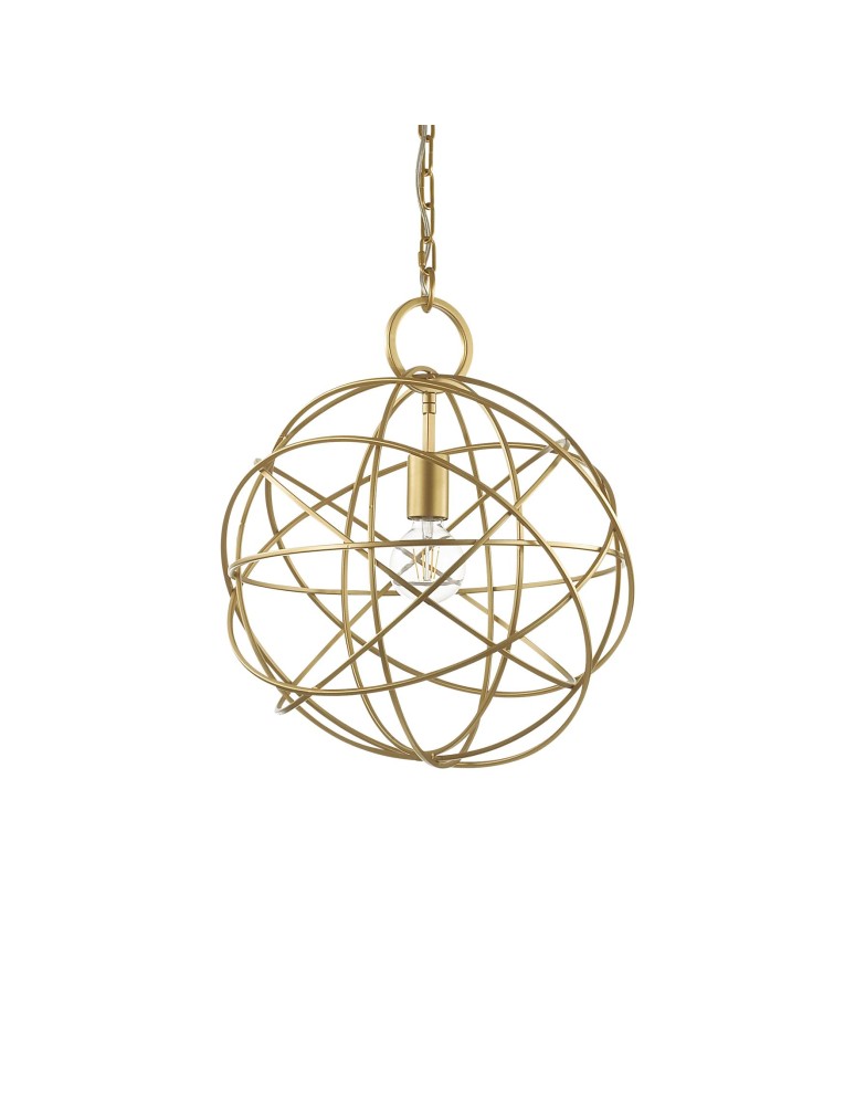 Ideal Lux Lampa Wisząca KONSE SP1 Złoty 155968
