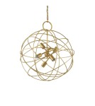 Ideal Lux Lampa Wisząca KONSE SP6 Złoty 156026