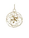 View Ideal Lux Lampa Wisząca KONSE SP6 Złoty 156026
