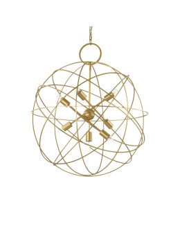 Ideal Lux Lampa Wisząca KONSE SP7 Złoty 156033