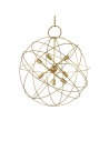 View Ideal Lux Lampa Wisząca KONSE SP7 Złoty 156033
