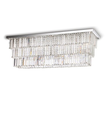 Ideal Lux Lampa Sufitowa MARTINEZ PL8 CROMO Chrom 166285