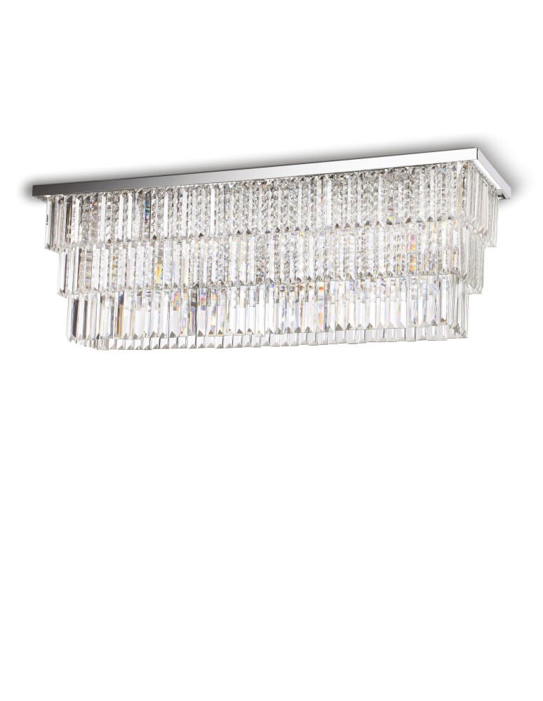 Ideal Lux Lampa Sufitowa MARTINEZ PL8 CROMO Chrom 166285