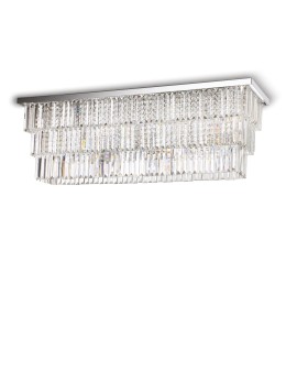 Ideal Lux Lampa Sufitowa MARTINEZ PL8 CROMO Chrom 166285