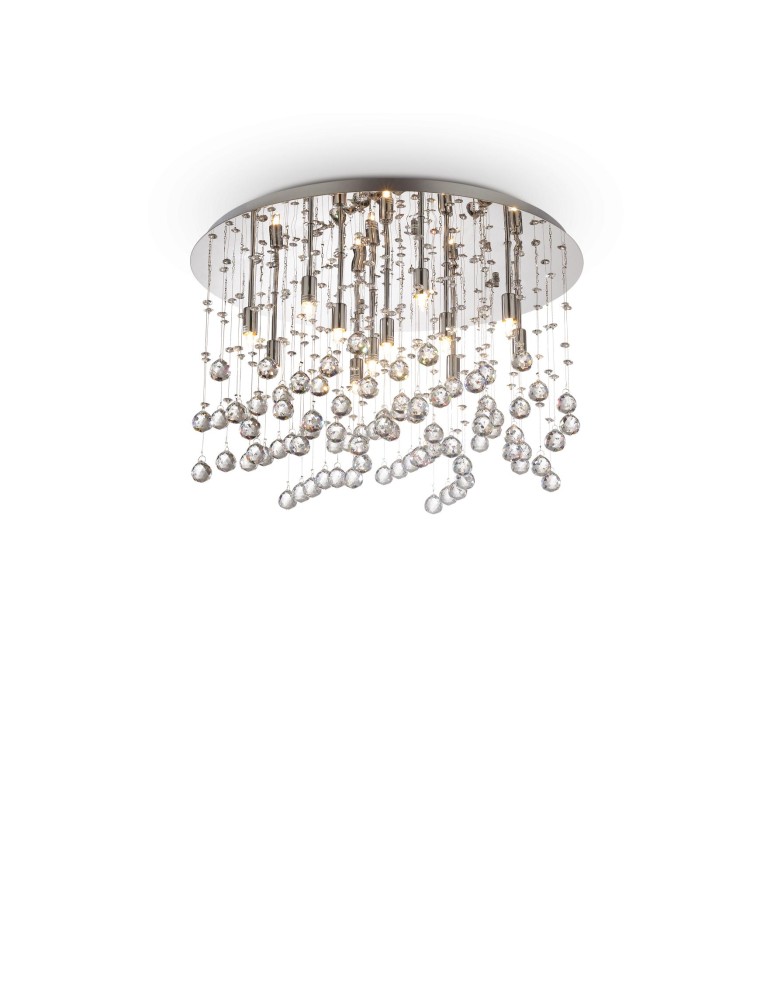 Ideal Lux Lampa Sufitowa MOONLIGHT PL12 CROMO Chrom 077802