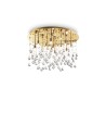 View Ideal Lux Lampa Sufitowa MOONLIGHT PL12 ORO Złoty 082783