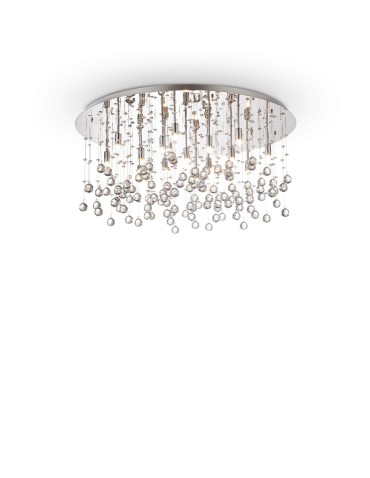 Ideal Lux Lampa Sufitowa MOONLIGHT PL15 ORO Złoty 082790