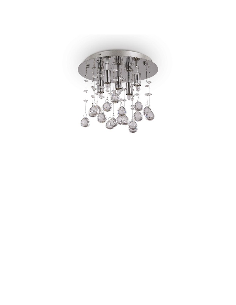 Ideal Lux Lampa Sufitowa MOONLIGHT PL5 CROMO Chrom 094649