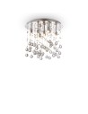 View Ideal Lux Lampa Sufitowa MOONLIGHT PL8 CROMO Chrom 077796